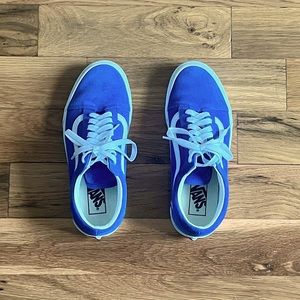 Princess Blue Old Skool Suede Vans